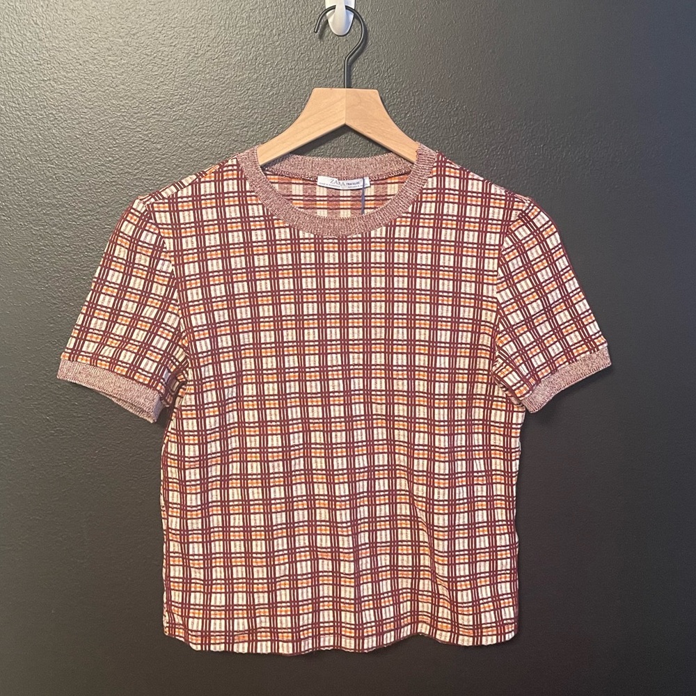 Zara Patterned Top